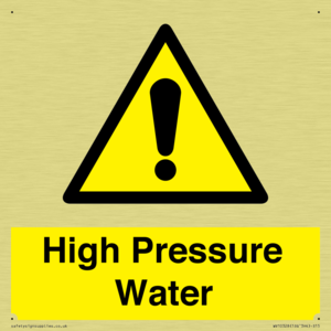 High Pressure Water